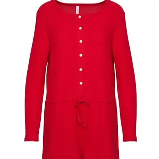 HUNKEMÖLLER Short-Onsie Jersey Rib, SAVVY RED, XS