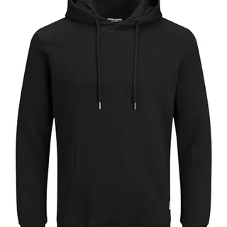 JACK & JONES Herren Kapuzen-Sweatshirt, Schwarz, 3XL