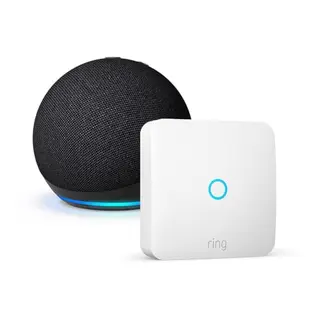 Echo Dot (Neueste Generation) Anthrazit + Ring Intercom, Türöffner per Sprachbefehl mit Alexa & Early Access