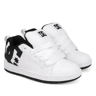 DC Shoes Court Graffik - Lederschuhe für Kinder - Schuhe - Kinder - 37 - Blau