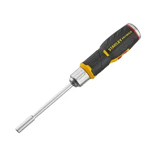 Stanley FatMax Pistolen-Ratschen-Set FMHT0-62691 mit 3-fach verstellbarer Ratsche, Bitfach & 12 Bits (Schlitz, Phillips, Pozidriv, Torx)