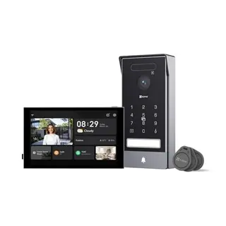 EZVIZ 4K Video-Türsprechanlage mit Touchscreen, Fernöffnung, Gesichtserkennung, wasserdicht, WLAN, RFID-Option