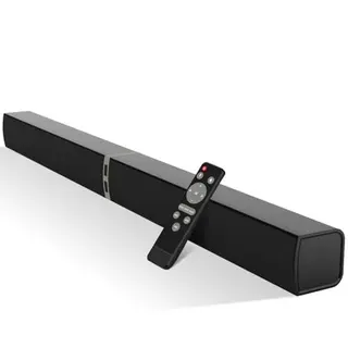 HoYLluDLL 2.0 Soundbar für TV, 32 Zoll, Bluetooth, 3 EQ-Modi, 3D Surround Sound, mit ARC/Optisch/Aux