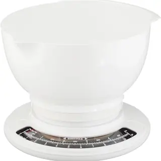 Soehnle Küchenwaage Culina Pro, mit 2,5l Rührschüssel, weiß/schwarz