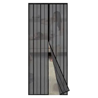 Sekey Magnet Fliegengitter Balkontür Türvorhang 90x230 cm, ohne Bohren, leichter Montage, Insektenschutz Schiebetür