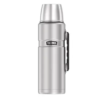 THERMOS Stainless King Thermosflasche 1,20 l, 24 h heiß, Edelstahl