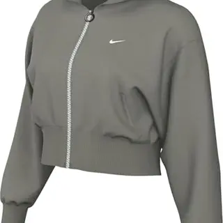 Nike Sportswear Chill Terry Damen Kapuzenjacke French-Terry-Light Army/Sail, Gr M