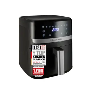 Russell Hobbs Heißluftfritteuse XL 5,5 l Rapid AirFryer, spülmaschinenfest, Touchscreen, für gesundes Frittieren, Grillen und Backen