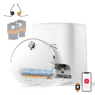 Roborock Qrevo Edge 2 Flow Saugroboter mit Wischfunktion, 35.000 Pa Saugleistung