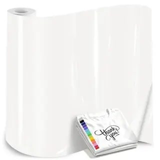 Plotterfolie Textil Weiß, Iron-on-Folie, Flexfolie