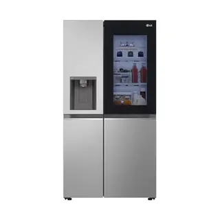 LG Side by Side Kühlschrank, 635 L, Instaview, Total NoFrost, Smart Inverter, Wi-Fi, Eis- und Wasserspender