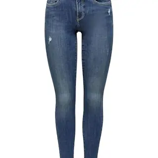 ONLY Female Skinny Jeans, High Waist, Slim Fit