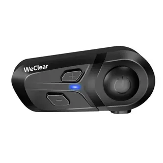 WeClear L1 Motorradhelm-Headset mit Bluetooth, Sprachassistent, Geräuschunterdrückung, 40mm Lautsprecher, IP67 wasserdicht