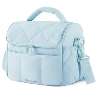 bagsmart Kühltasche Isolierte Lunchtasche Damen Puffy für Arbeit & Reisen