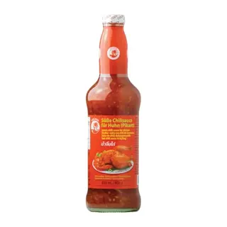 COCK Süße thailändische Chilisauce für Huhn, 650 ml, vegan, halal, glutenfrei