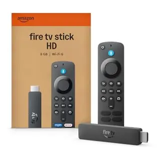 Amazon Fire TV Stick HD, mit Alexa-Sprachfernbedienung, für Free- und Live-TV, schnelle Serie-Findung, einfache Einrichtung