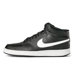 Nike Herren Court Vision Mid Next Nature Sneaker, 43 EU, schwarz-weiß