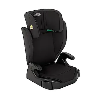 Graco Junior Maxi™ i-Size R129 Kinderautositz, 3,5 bis 12 Jahre, höhenverstellbar, mit Getränkehalter, schwarz