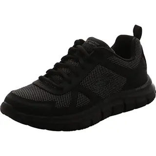 Skechers Herren Sneakers Bucolo, schwarz, Leder und Mesh, Größe 39 EU