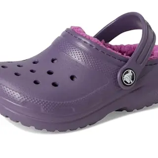 Crocs Classic Lined Clog, Nachtschatten, Kleinkind, EU 19-20