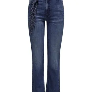 ONLY Damen Jeans, Medium Blue Denim, Slim Fit, Größe 29W x 32L