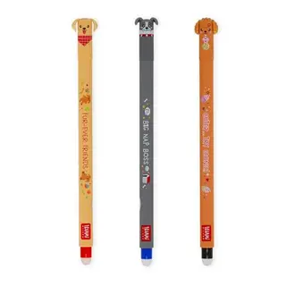 Legami Set mit 3 radierbaren Stiften – Fur-ever Friends