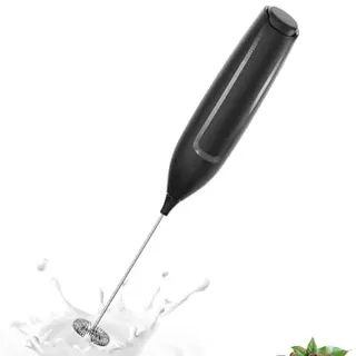 Elektrischer Milchaufschäumer - Tragbarer Getränkemixer für Latte und Cappuccino