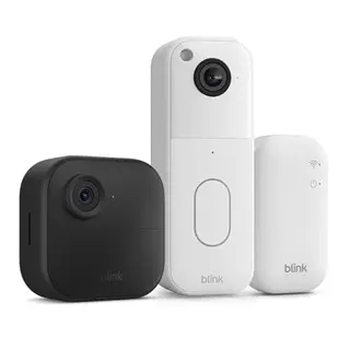Blink Außenkamera 4 mit Videotürklingel und Basismodul
