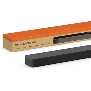 Amazon Fire TV Soundbar Plus | 3.1-Kanal-Design, Dolby Atmos, DTS:X, ideal für Dialoge