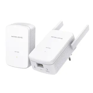 Mercusys Powerline WLAN MP510 KIT, 1000 Mbit/s, 300 Mbit/s WLAN, Gigabit Port