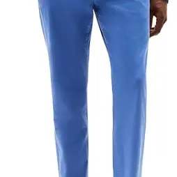 Tommy Hilfiger Herren Chino Hose Core Harlem, Relaxed Fit, Blau, 36W/35L