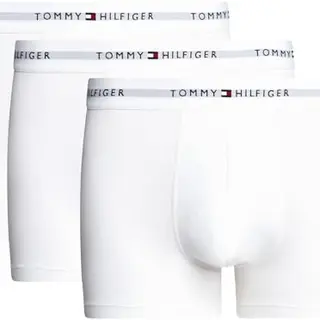 Tommy Hilfiger Herren 3er Pack Boxershorts, Weiß