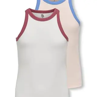 ONLY Kogbina Life Rib Tank Top 2er-Pack