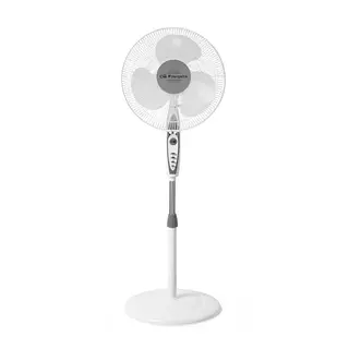 Orbegozo Standventilator, 40 cm, 3 Stufen, einstellbare Höhe, 50 W, Weiß