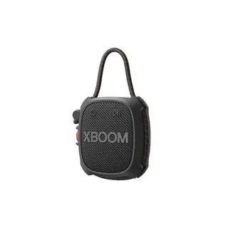 LG XBOOM Go DXG2T tragbarer Bluetooth-Lautsprecher, 5W, mit Google Assistant, Siri & Strap, Schwarz