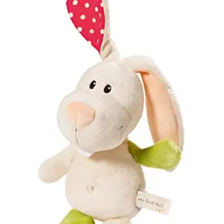 NICI Schmusetier Hase Tilli 25cm - Kuscheltier für Babys und Kleinkinder - Beige