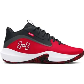Under Armour UA Lockdown 7 Basketball Schuhe, Red/Black, Größe 40.5 EU