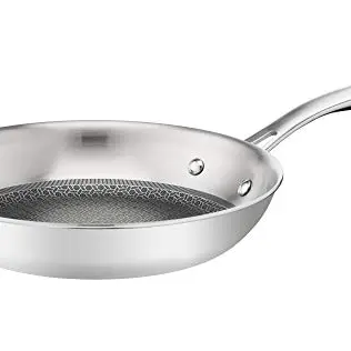 Tefal Eternal Mesh Pfanne 28 cm - Kratzfeste und Induktionsgeeignete Pfanne