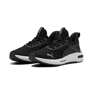 Puma Unisex Softride Enzo 5 Hype Road Laufschuhe, Schwarz/Weiß/Silber, Größe 48,5 EU