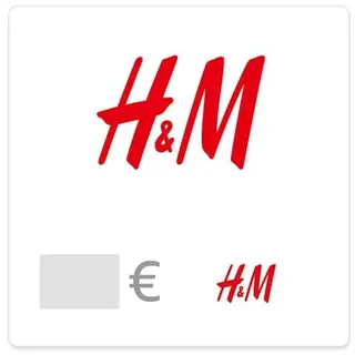 H&M Gutschein - €100 - HM_White_eGC - per E-Mail