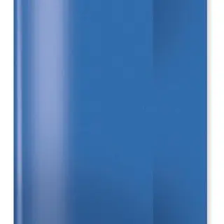 HERMA 7483 A5 transparente blaue Heftumschlag aus strapazierfähiger Polypropylen-Folie