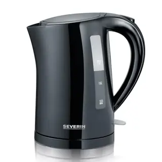 SEVERIN Wasserkocher 1,5 l schwarz