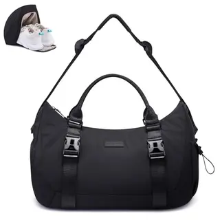 LOVEVOOK Sporttasche für Damen und Herren, Gym Bag mit Yogamattenhalter und Schuhfach, ideale Weekender- und Reisetasche