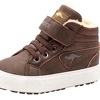 KangaROOS KaVu III Unisex Baby Sneaker Braun Größe 25 EU