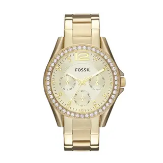 Fossil Riley Damen-Armbanduhr mit Quarz-Chronographenwerk
