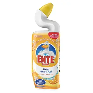 WC-Ente Total Aktiv Gel antibakterieller WC-Reiniger Citrus Splash 750 ml