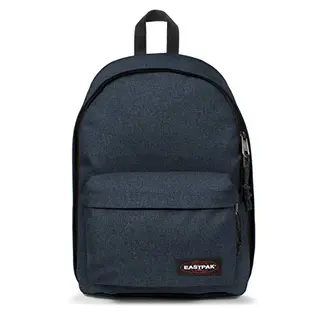 Eastpak Out of Office Rucksack 27L, wasserabweisend, geeignet für Laptop 13–15 Zoll, robuster Tagesrucksack mit gepolsterten Trägern - TRIPLE DENIM
