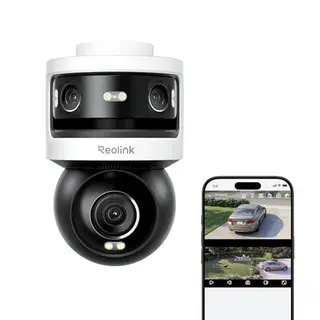 Reolink 10MP Außen-Sicherheitskamera mit 3x Weitwinkel, PT, KI, Nachtsicht, 24/7-Aufzeichnung, PoE
