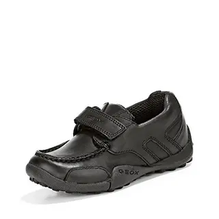 Geox Jungen Mocassins Schwarz, EU 39