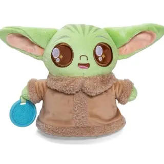 Disney Star Wars - Grogu Plüschtier mit Beißhilfe, 28 cm, ab 0 Monaten